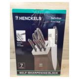 Henckels self-sharpening knife block