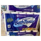 Members mark 45 large rolls toilet tissue