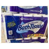 Members mark 45 large rolls toilet tissue