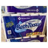 Members mark 45 large rolls toilet tissue