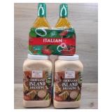 2 thousand island dressing (1 gallon each), 2