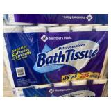 Members mark 45 large rolls toilet tissue
