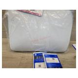 1 pillow, 2 allerease pillow cases