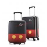 American tourist  Mickey mouse luggage