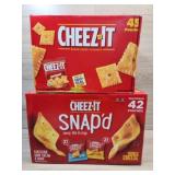 1 box of CheezIt 1 box of CheezeIt Snap