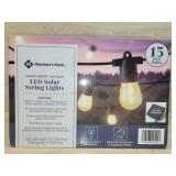 35 foot led solar string lights