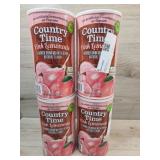 4 cans of Country Time pink lemonade