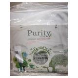 King sized purity home sheet set