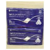 2 packs xl underpasds (25 each)