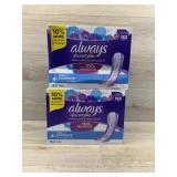 2 boxes of pads