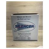 Silencer air blower for pools