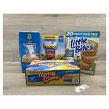 Snack lot- 1 Rice Krispies, 1 granola bars, 1