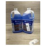 2 bottles of floor cleaner