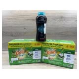 2 cases of 4 bags of gain pods downy beads