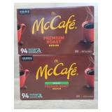 1 McCafe premium roast medium (94 kcup pods). 1