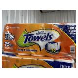 Members mark 15 mega rolls paper towels