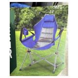 Portable swing lounger.