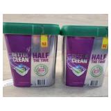 2 tubs cascade action packs (92 count each)