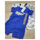 12 month whale one piece