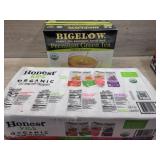 2 boxes premium green tea (160 bags each), case