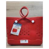 Red Sport brella beach tote