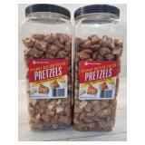 2 penut butter filled pretzels (2lb each)