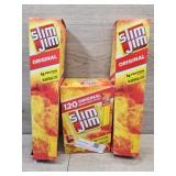 3 boxes of Slim Jims