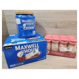 1 can of original roast coffee 1 box of house