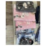 Size 14/16 4 sets levis UA socks and Hurley pants