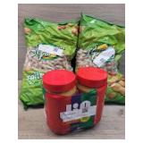 2 bags salt roasted peanuts in shell (5lb each),