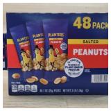 48 pack planters salted peanuts