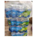 4 cases of 16.9 FL oz water bottles (40 count)