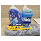 1 liquid dish soap (100 oz), 1 dawn liquid soap