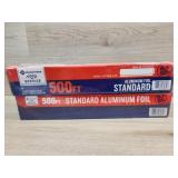 2 boxes of aluminum foil