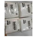 4 (12 packs) of XXL absorbant underwear