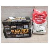 1 pack of Black Rifle Coffee espresso 1 bag of