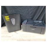 1 Canon Pixma TR4520 1 Amazonbasics paper