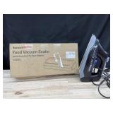 Food vacuum sealer & iron- untested
