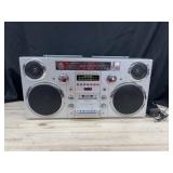 Cassette/ cd player boombox- untested