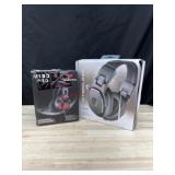 2 gaming headsets- untested