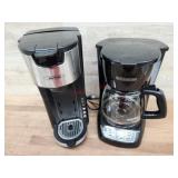 1 Black+Decker coffee maker 1 Survivi coffee