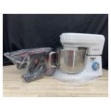 Mixer bowl stand & vacuum- untested