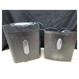 1 Aurora paper shredder 1 InfoGuard paper