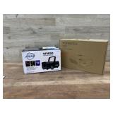 LCD projector& mobile fog machine- untested