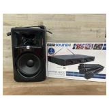 Portable speaker & wireless microphone system-