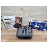 2 foot massagers 1 Bissell pet hair vacuum