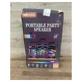 Portable party speaker- untested