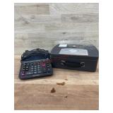 Safe & calculator- untested