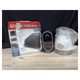 George Foreman, kettle, kitchen appliance-