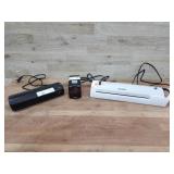 2 laminators 1 automatic pencil sharpener